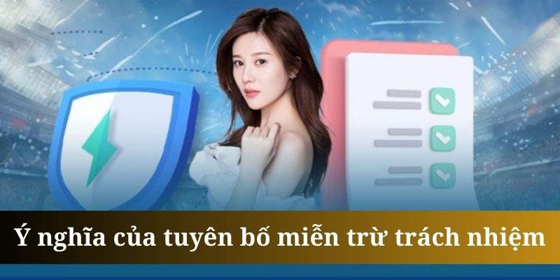 Miễn trừ trách nhiệm giúp giảm thiểu các rủi ro tại Typhu88